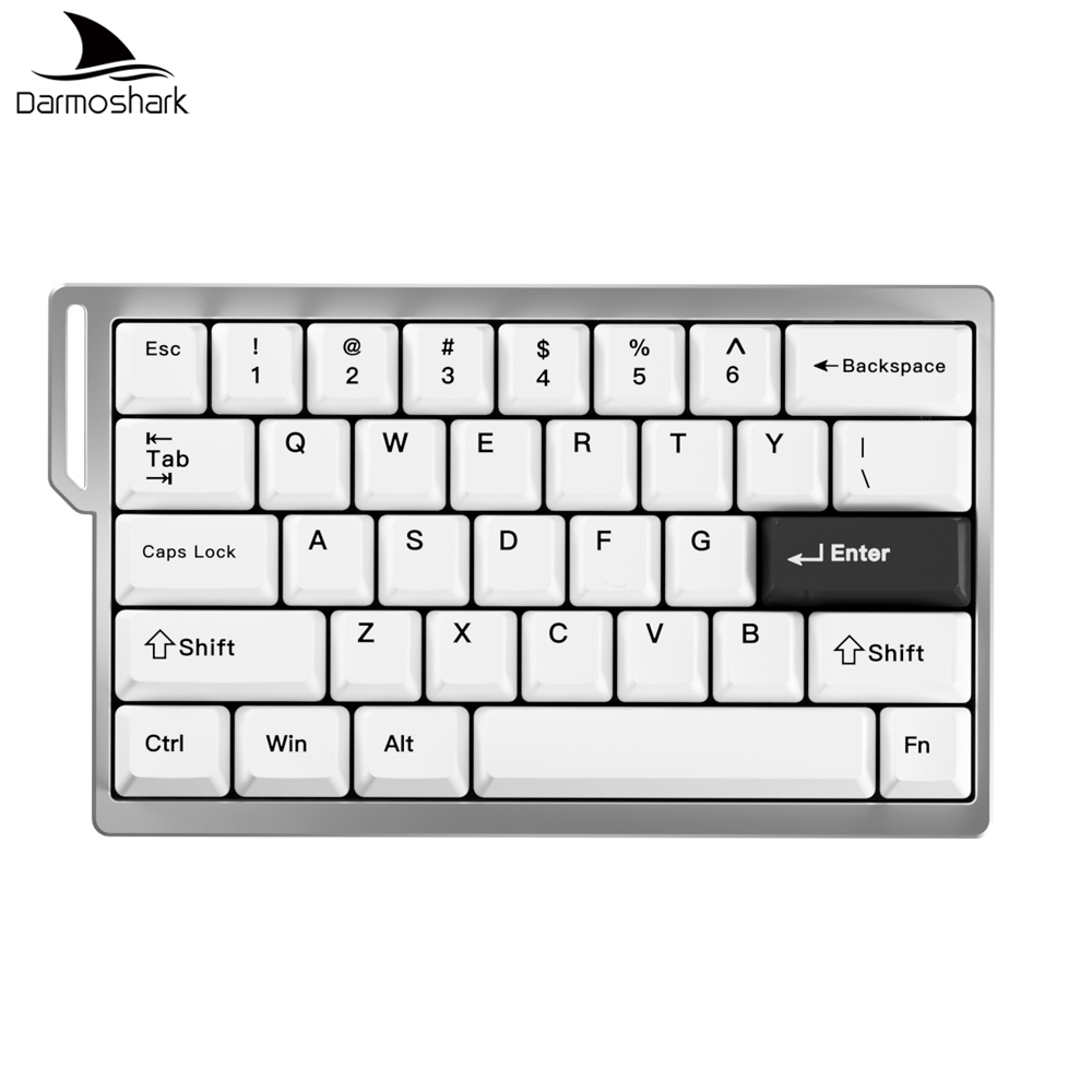 Gaming Keyboard Hot Swappable - Darmoshark KT35 Aluminum Alloy Mechanical Gaming