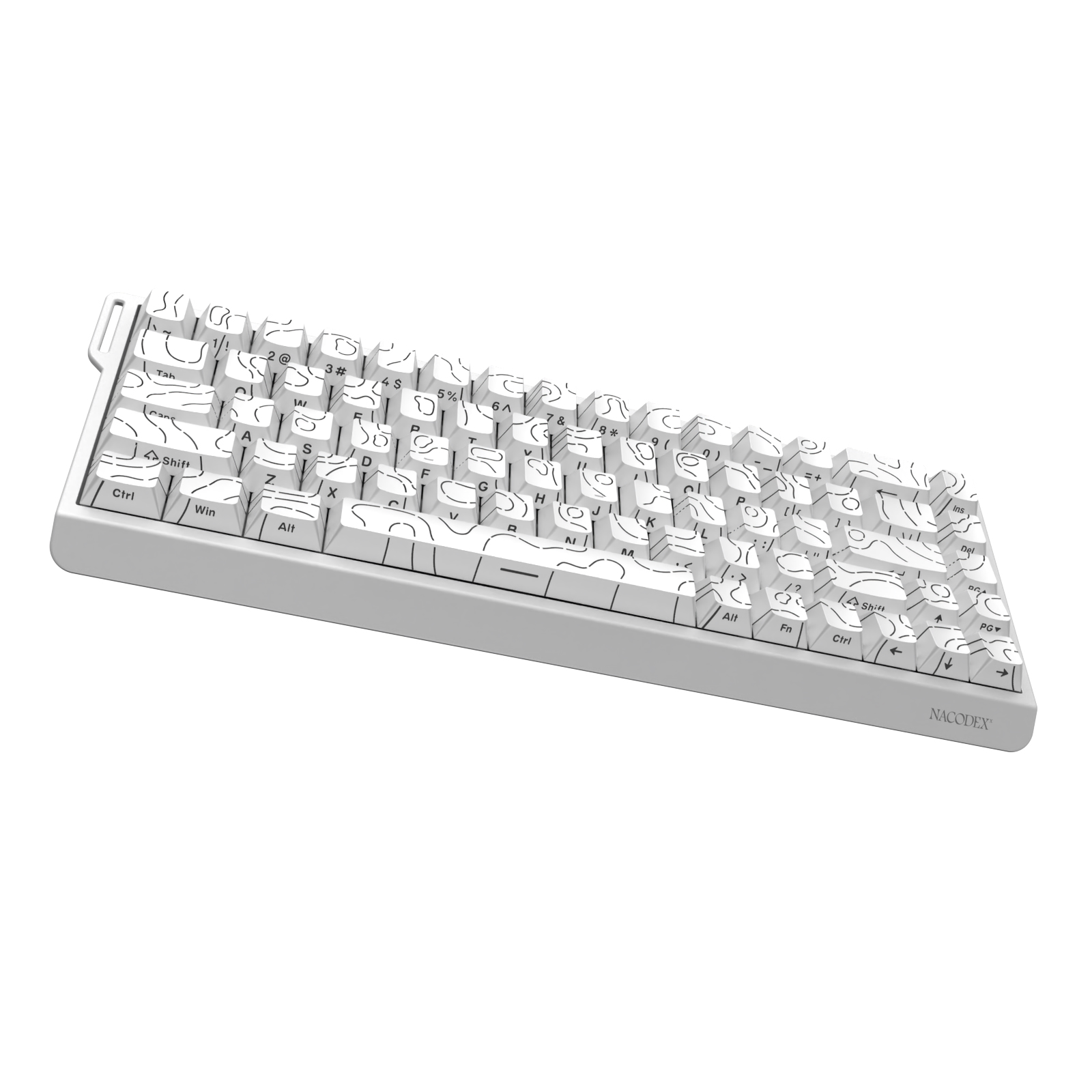 Gaming Keyboard Hot Swappable - AJAZZ NK68 V2 Wired Mechanical Gaming