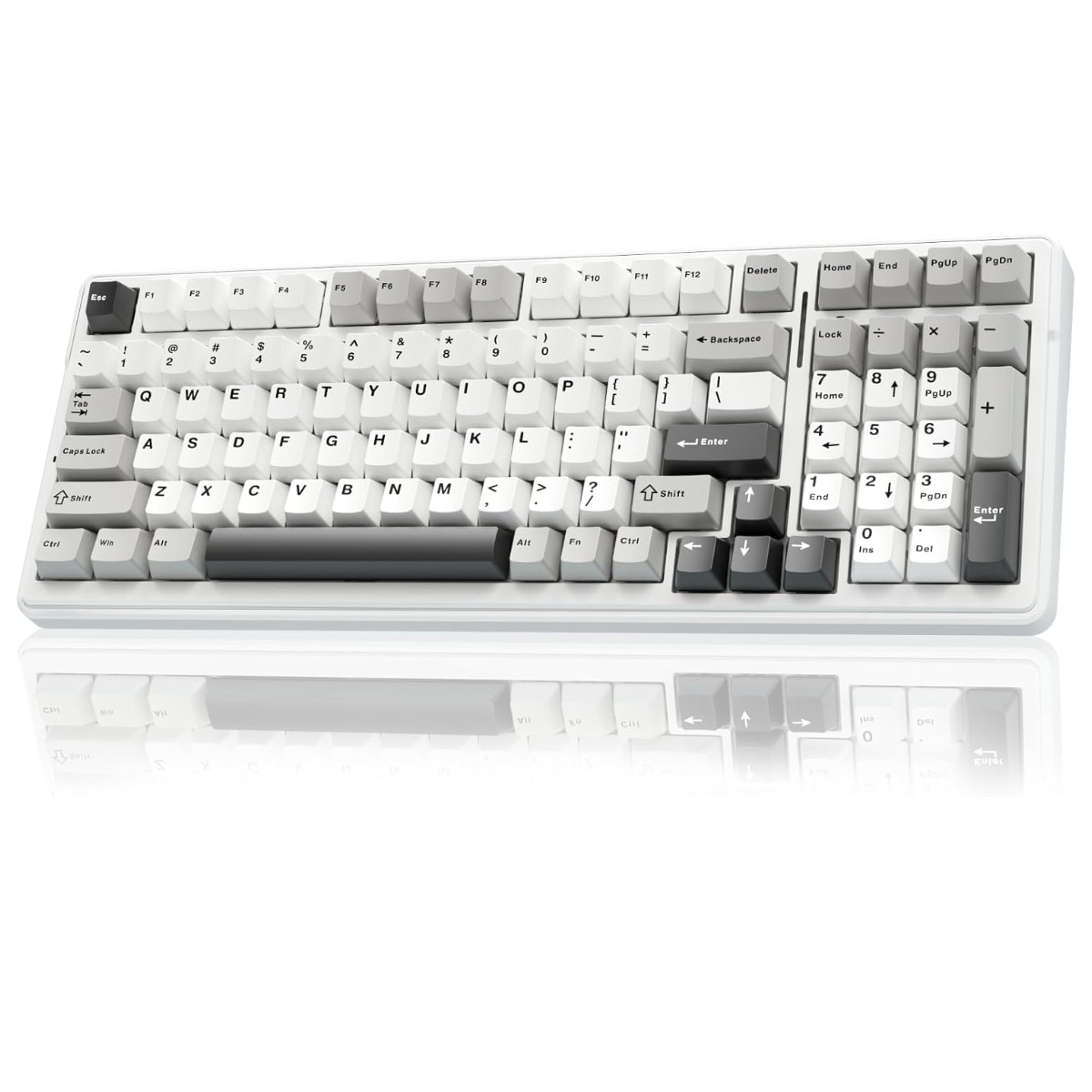 Gaming Keyboard Hot Swappable - AULA F99pro RGB Wireless Mechanical Keyboard