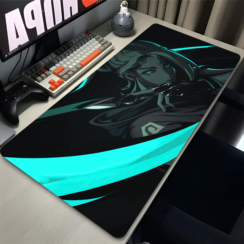 Gaming Keyboard Nearby - Mouse Pad Hot Game Valorant Jett