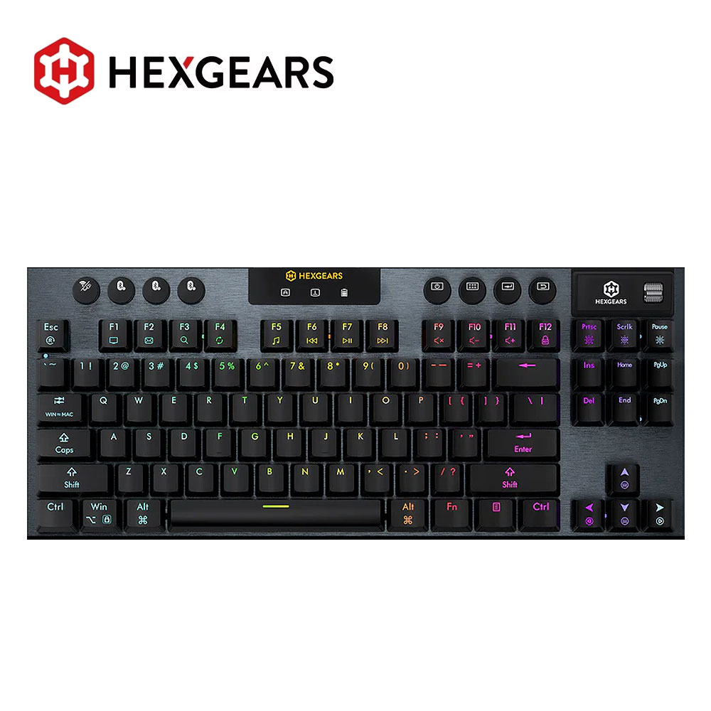 Gaming Keyboard Hot Swappable - HEXGEARS A3 Mechanical Keyboard 87 Key