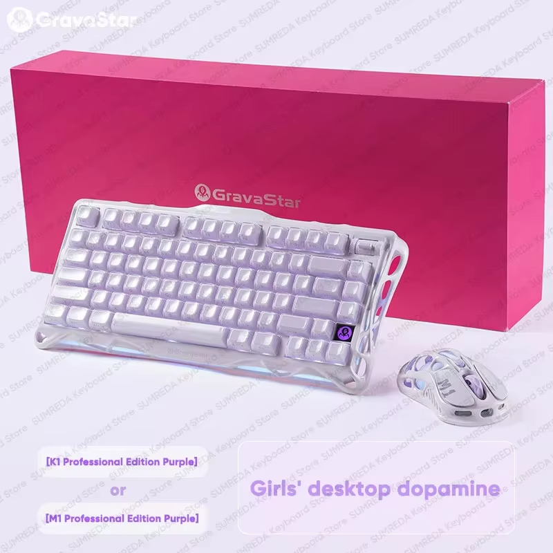 Gaming Keyboard No Rgb - GravaStar M1 M2 Wireless Mouse or