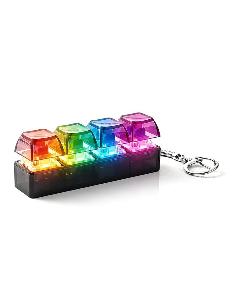 Light Up 4 Keys Finger Keyboar - Gaming Keyboard Test review and price