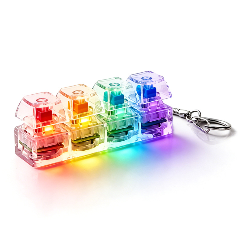 Light Up 4 Keys Finger Keyboar - Gaming Keyboard Test review and price