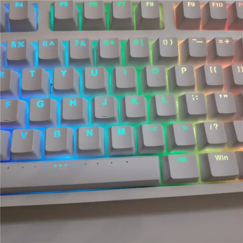 RGB Gaming Keyboard 87 keys wi - Keyboard Gaming Blue Switch review and price