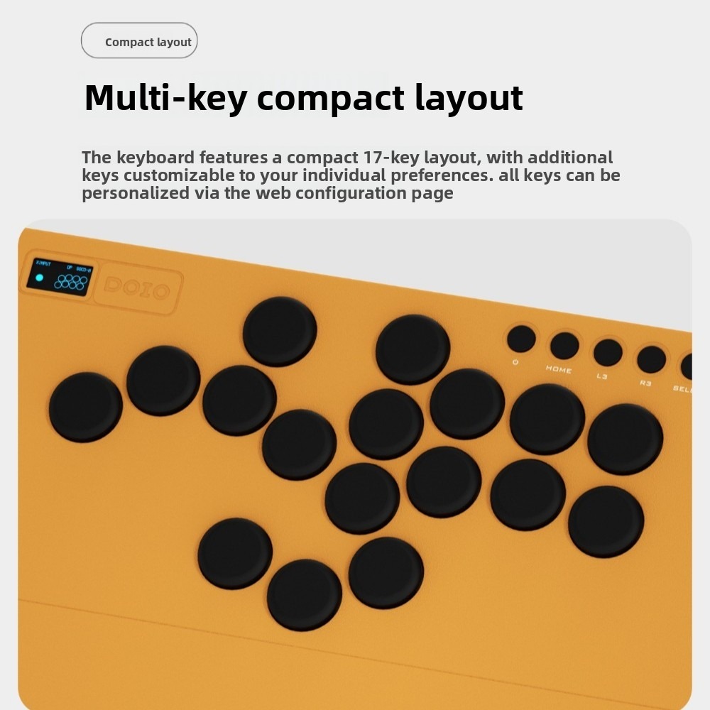 DOIO KBGM-H02+ HITBOX Mechanic - Gaming Keyboard Hot Swappable review and price