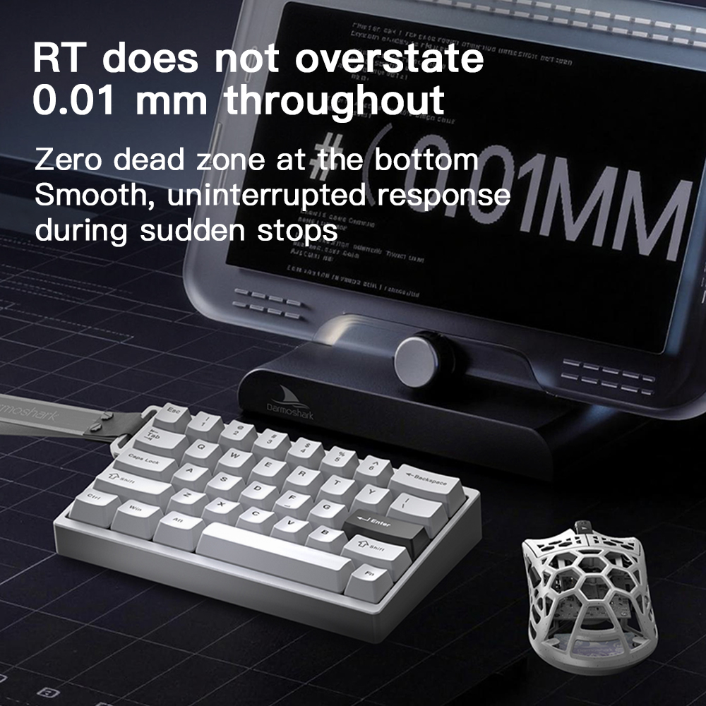 Darmoshark KT35 Aluminum Alloy - Gaming Keyboard Hot Swappable review and price