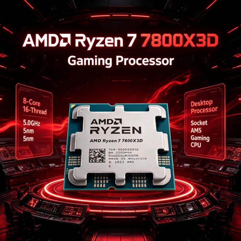 Ryzen 7 7800X3D AMD Desktop CP - Amd Cpu Ryzen 7 review and price