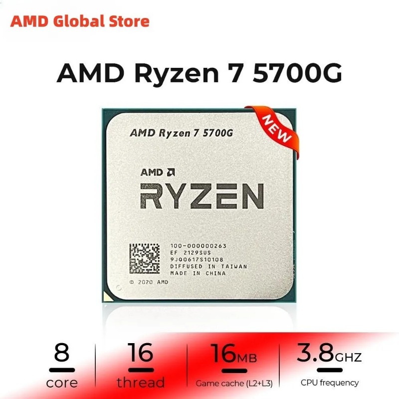 AMD Ryzen 7 5700G CPU 100-0000 - Amd Cpu Ryzen 7 review and price