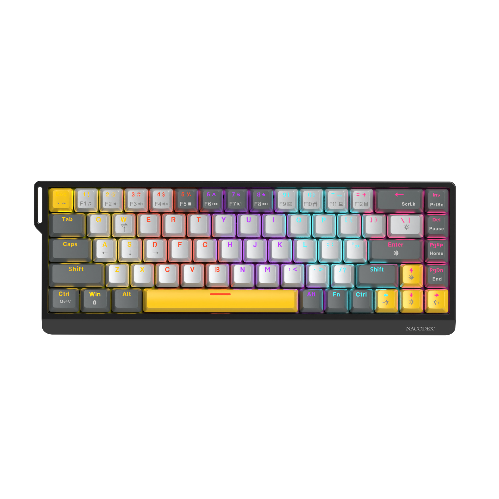 AJAZZ NK68 V2 Wired Mechanical - Gaming Keyboard Hot Swappable review and price