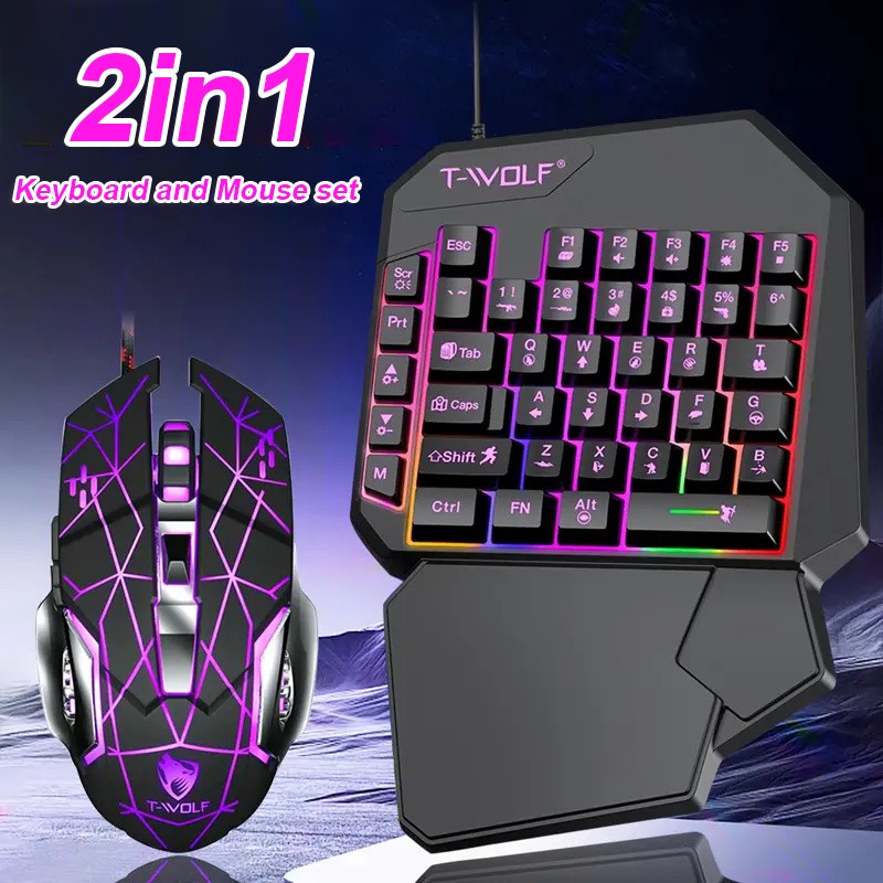 FocusOnPC TF900 2-in-1 Mobile  - Gaming Keyboard Mini review and price