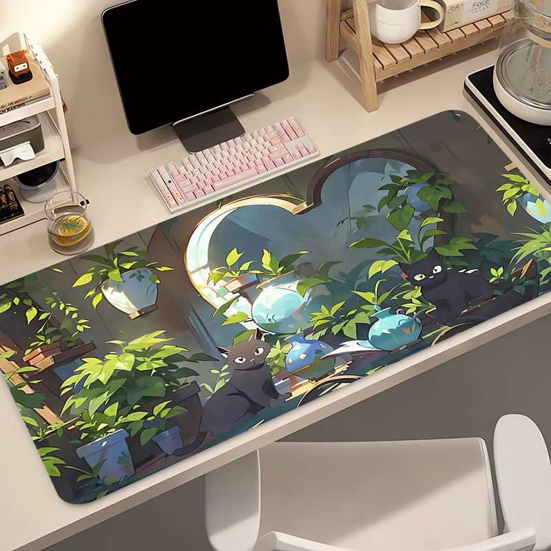 Kawaii Black Cat Silicone Soft - Gaming Keyboard Nearby review and price